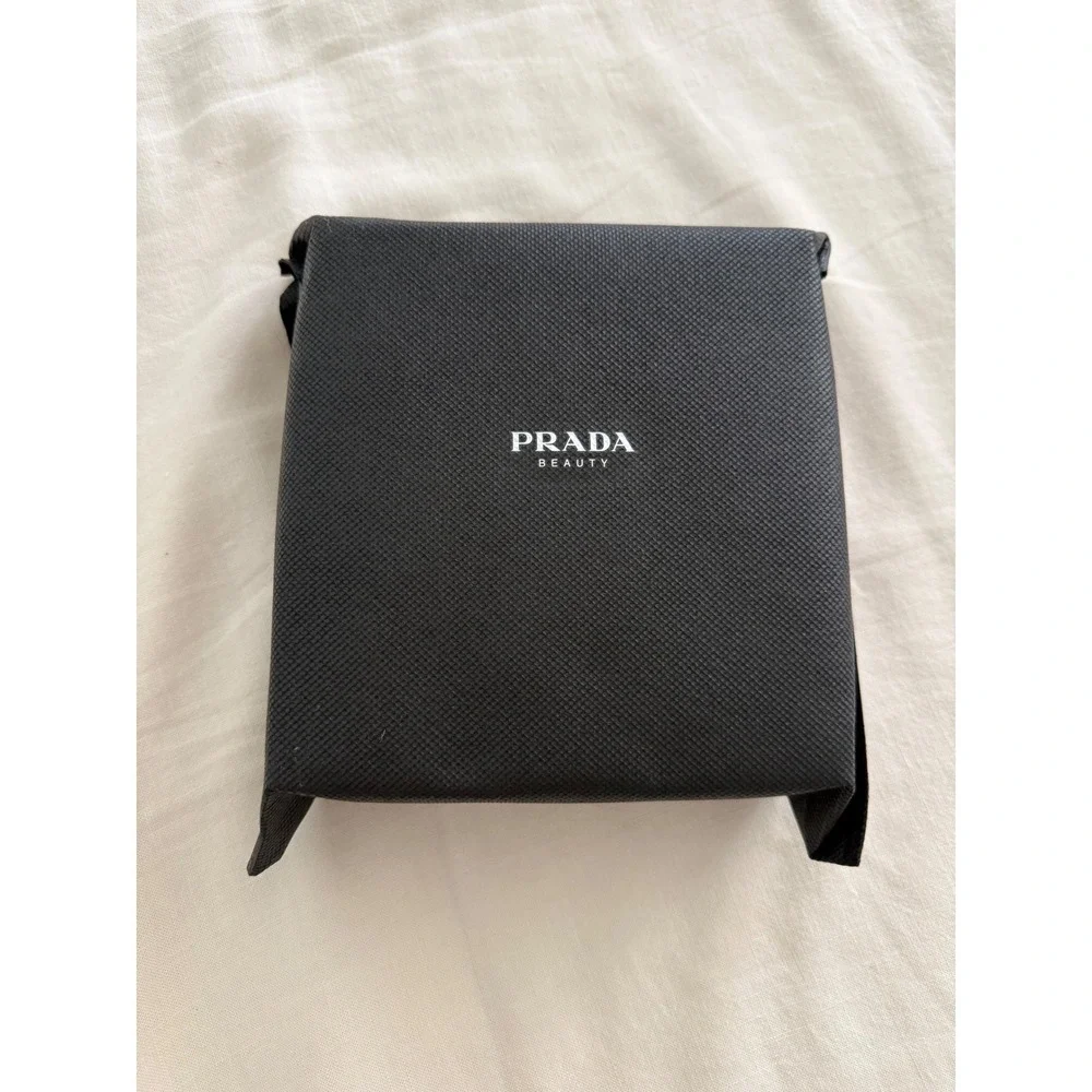Prada Beauty Paradoxe Vanity Case Cosmetic Bag Pink Black Travel‎ Organizer NWT